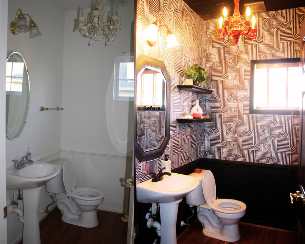 Powder Room Interior Design Maryland Wallpaper Powder room design