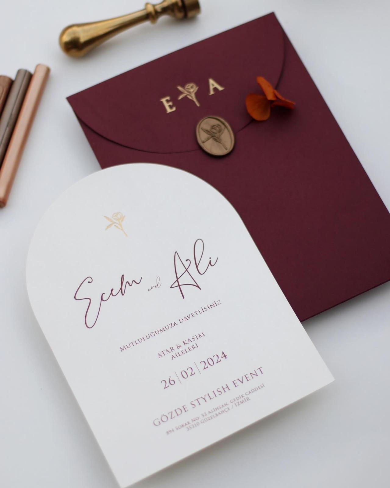 Einladungskarte Mirelisse