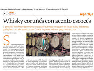 Whisky coruñés con acento escocés