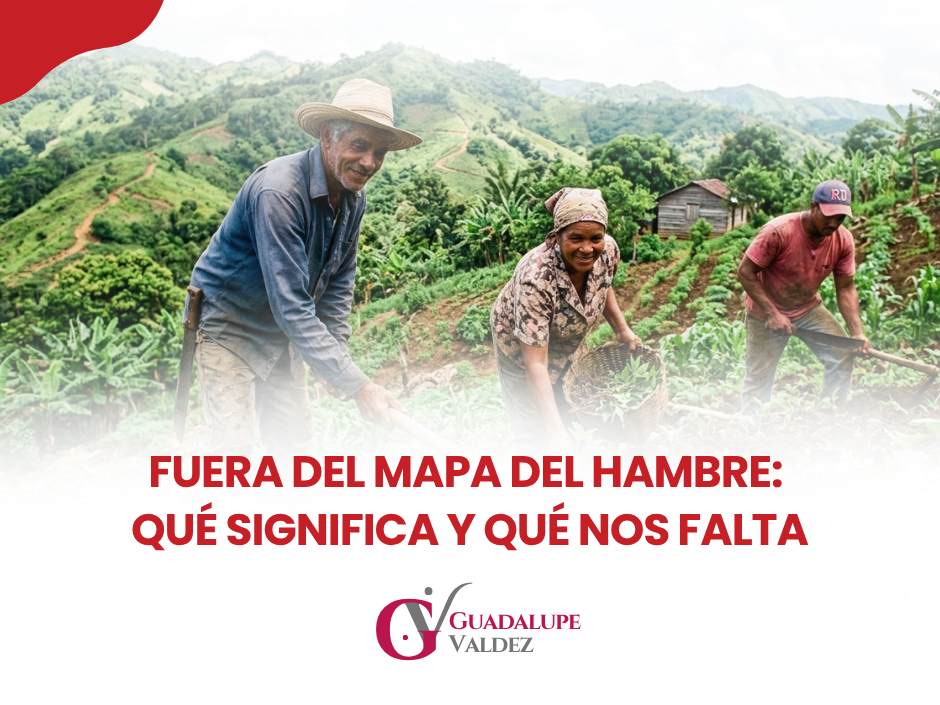 Fuera del mapa del hambre: qué significa y qué nos falta