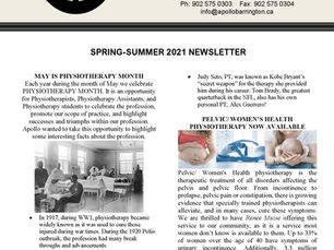 Spring-Summer 2021Newsletter