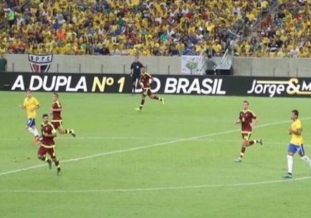 #PlimPlim - Villa Mix e Jorge & Mateus são destaque no jogo: Brasil x Venezuela