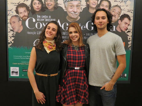 Atriz Karol Garrett prestigia peça “Como a gente gosta”