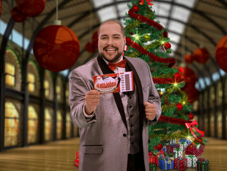 Tele Sena Milionária de Natal apresenta campanha com Tiago Abravanel