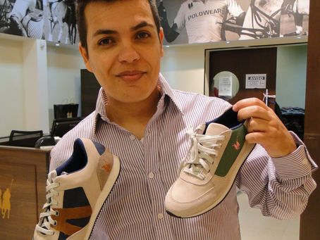Colunista de TV Marcelo Bandeira elogia coleção da Polo Wear