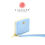 Thumbnail: MINI ELLY ZIPPER : BABY BLUE