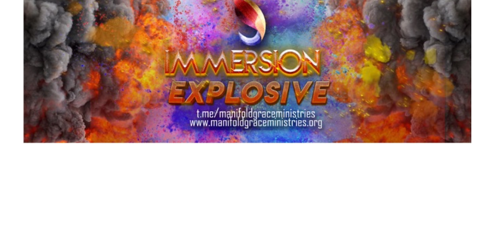 Immersion Explosive 2024 Children's Registration
