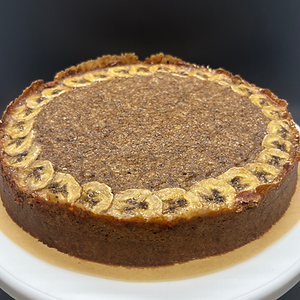 9" Tarta de Plátano (Gluten-Free Banana Cake)