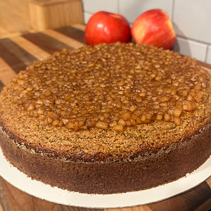 9" Tarta de Manzana (Gluten-Free Apple Cake)