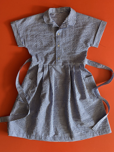 Pink Gingham School Dress Pink Gingham Check School Dress George