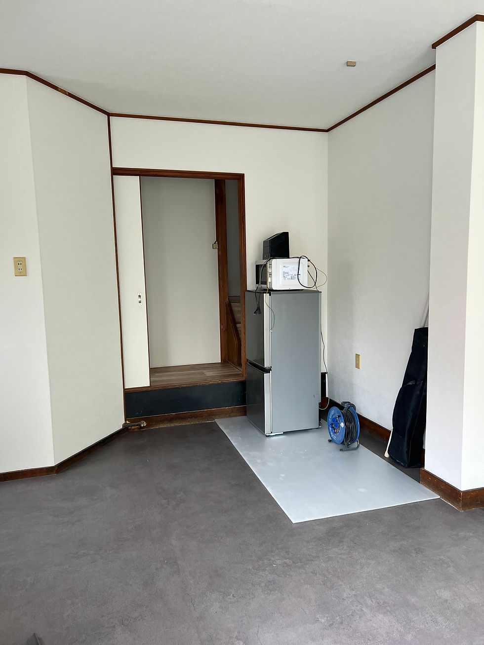 古いお好み焼き店新しい店舗