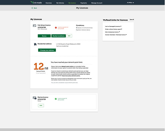 myVR_my licence dp12_user testing versio