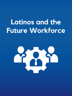 Icon representing Latinos and the workforce