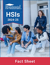 Hispanic-Serving Institutions HSIs Fact Sheet 2024-25 Cover