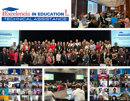 Collage of Teachnical Assistance in-person and virtual institutes