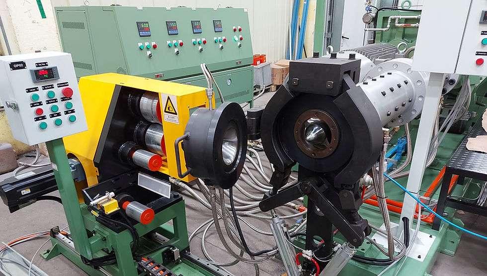 Miniature : Rubber Strip Winding System