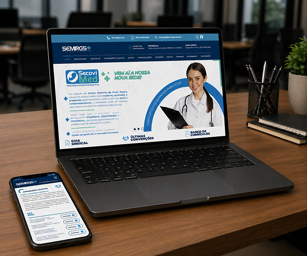 Desenvolvimento de site profissional para presença digital empresarial