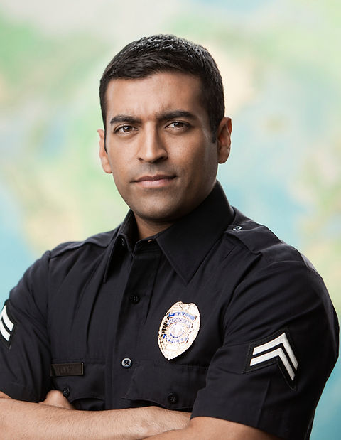 Policeman Dark Hair