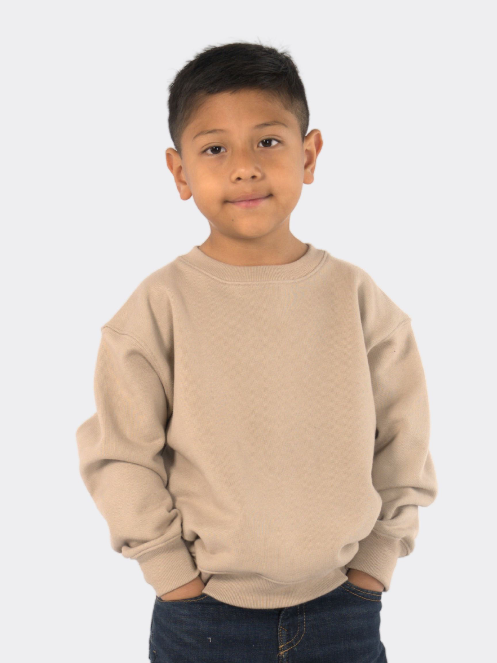 Khaki French Terry Dylan Crewneck