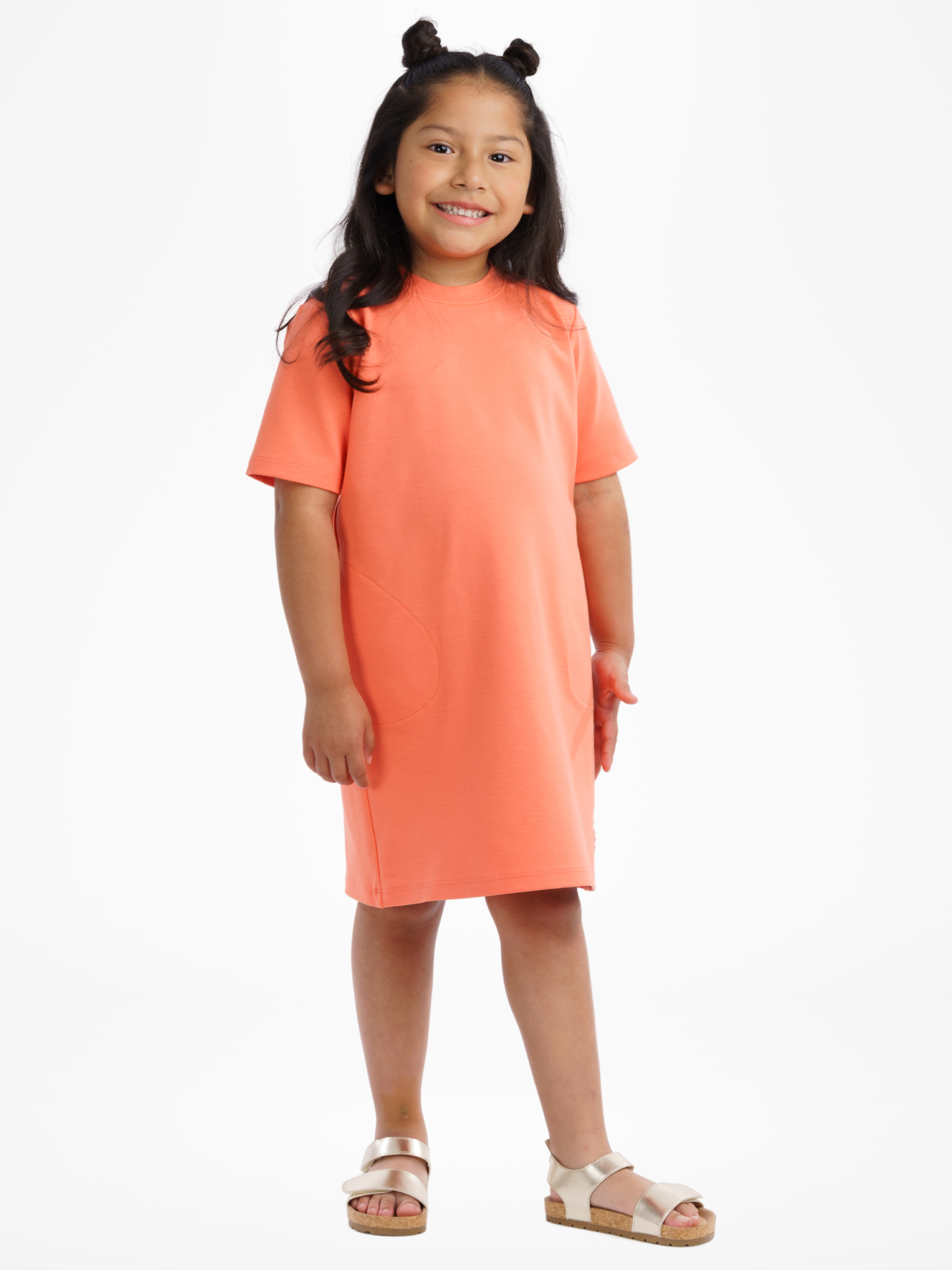 Coral Ponte Knit Zulay Dress