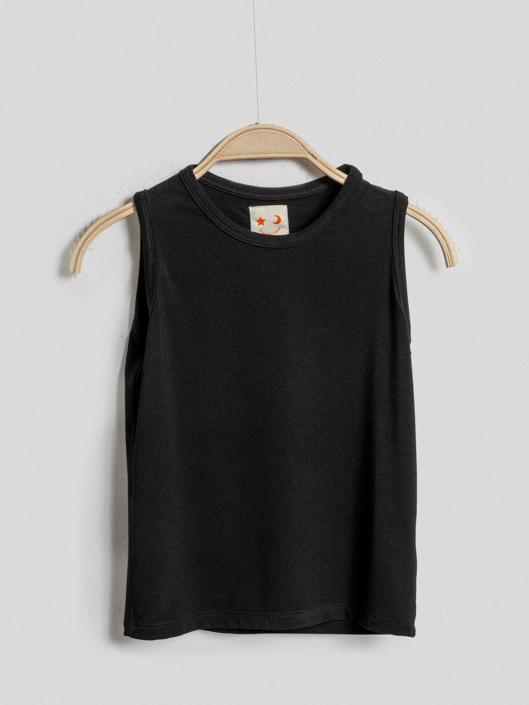 Black Jersey Muscle Thomas Shirt