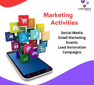 Explore Challenge Systems Inc.'s support for marketing activities to boost leads and sales for partner resellers.