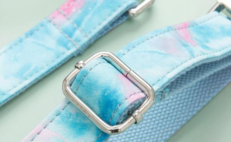 Thumbnail: Blue & Pink Haze Collar and Lead Set