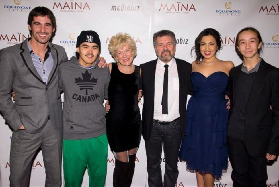 Maina Cast on Red Carpet at premiere in Montreal Quebec