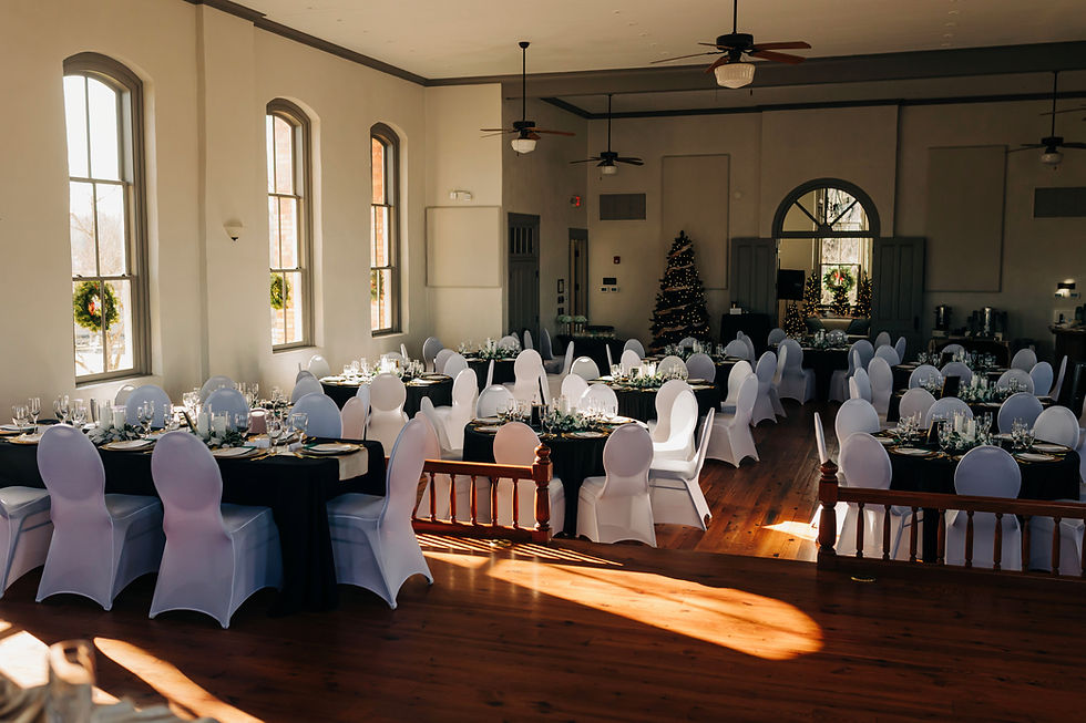 Sunlight on the Event Hall
