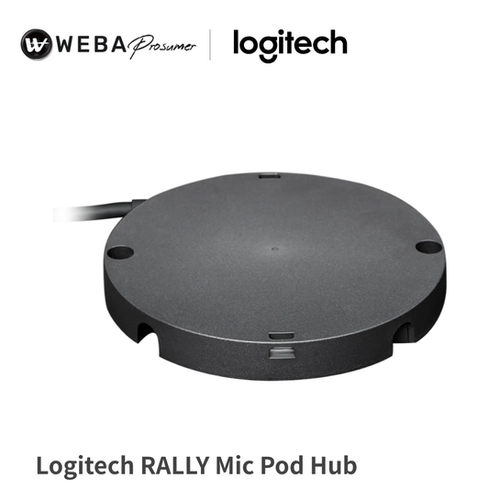 Logitech RALLY Mic Pod Hub - Microphone Hub | WEBA Prosumer TW