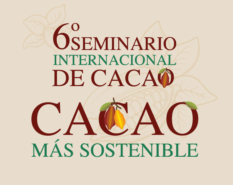 Sello oficial del 6° seminario internacional de Cacao