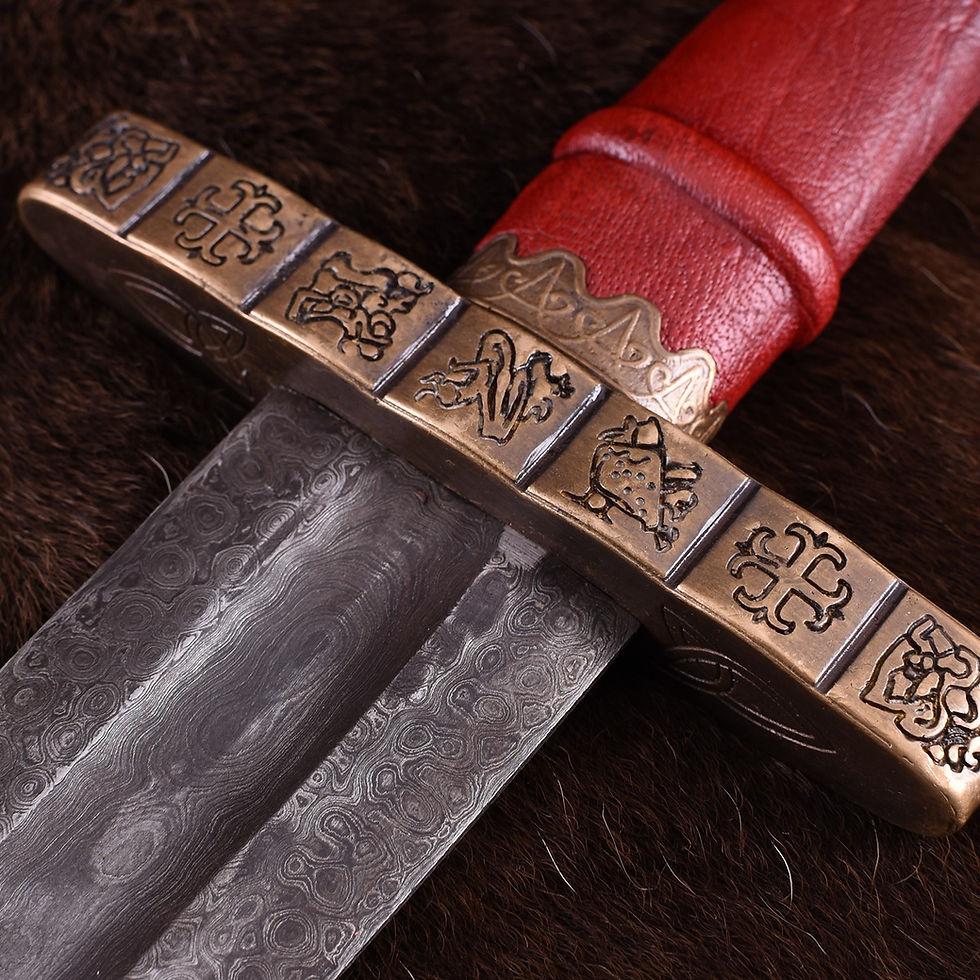 Thumbnail: Damascus Hedeby sword