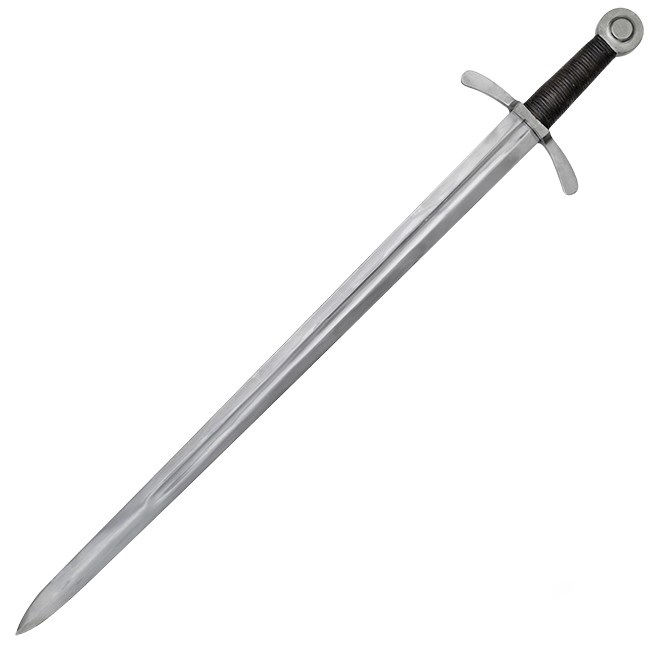 Thumbnail: Crusader Sword with leather scabbard