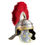 Thumbnail: Roman Gallic H Centurion's Helmet is handcrafted from 18 gauge stee