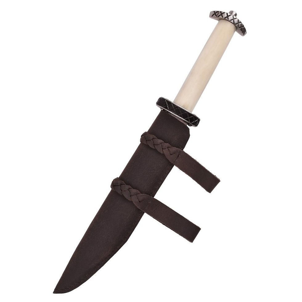 Thumbnail: Beautiful reconstruction of a typical, viking/early medieval short scramaseax, which was very popular with several Germanic t
