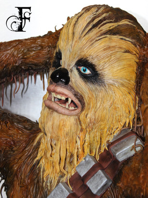 Chewbacca cake