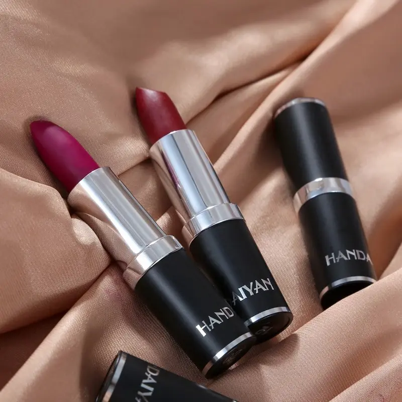 Thumbnail: 12-color matte velvet lipstick long-lasting waterproof non-stick cup does not fa