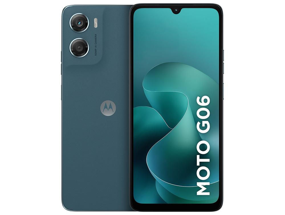 Motorola Moto G06 Smartphone 128Gb 4Gb Ram Navy Blue 6.9" Camera 50Mp + Selfie 8