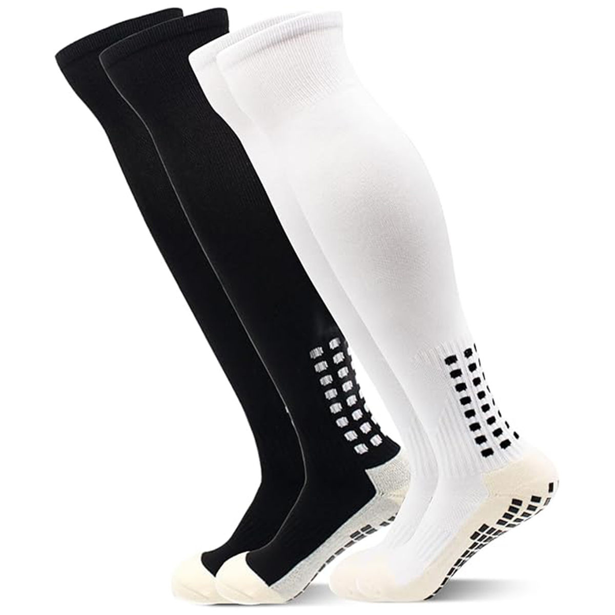 Anti Slip Soccer Knee Socks, Non Slip Football/basquete/Hockey Esportivo Grip