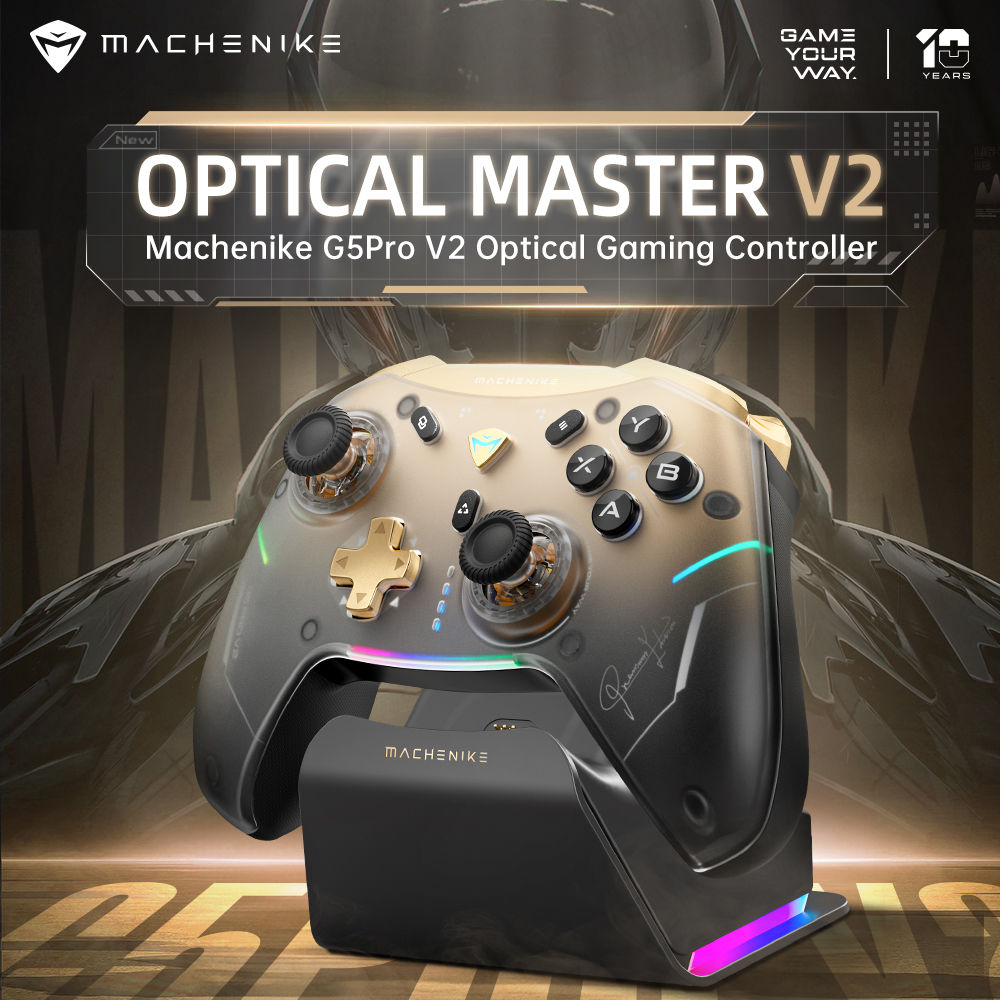 MACHENIKE G5Pro V2 Tri Mode gamer controle Optical Trigger ABXY Button Hot-Sw
