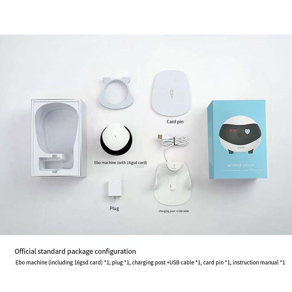 Miniatura: Enabot EBO SE Home Camera Robot para Dog Cat Baby 1080P Wifi​ 2.4G 5G 360° Hom
