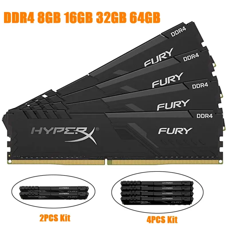 Memoria RAM DDR4 3200MHz 2666MHz 3600 2400MHz 8GB 16GB 32GB Gamer Desktop Memor