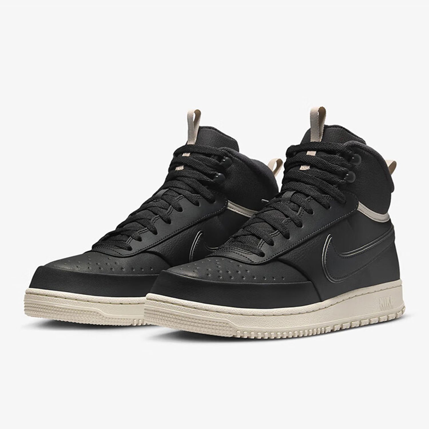 Nike COURT VISION Masculino's Warm Mid-Top Classic Sneakers