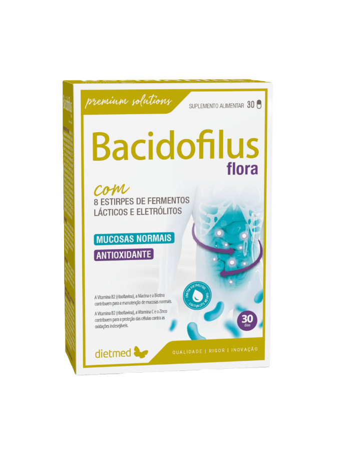 Bacidófilus Flora 30 Cápsulas