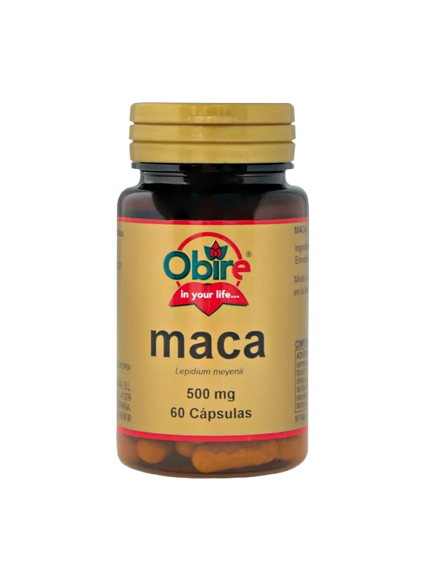 Maca 500 Mg. 60 Cápsulas- Obire