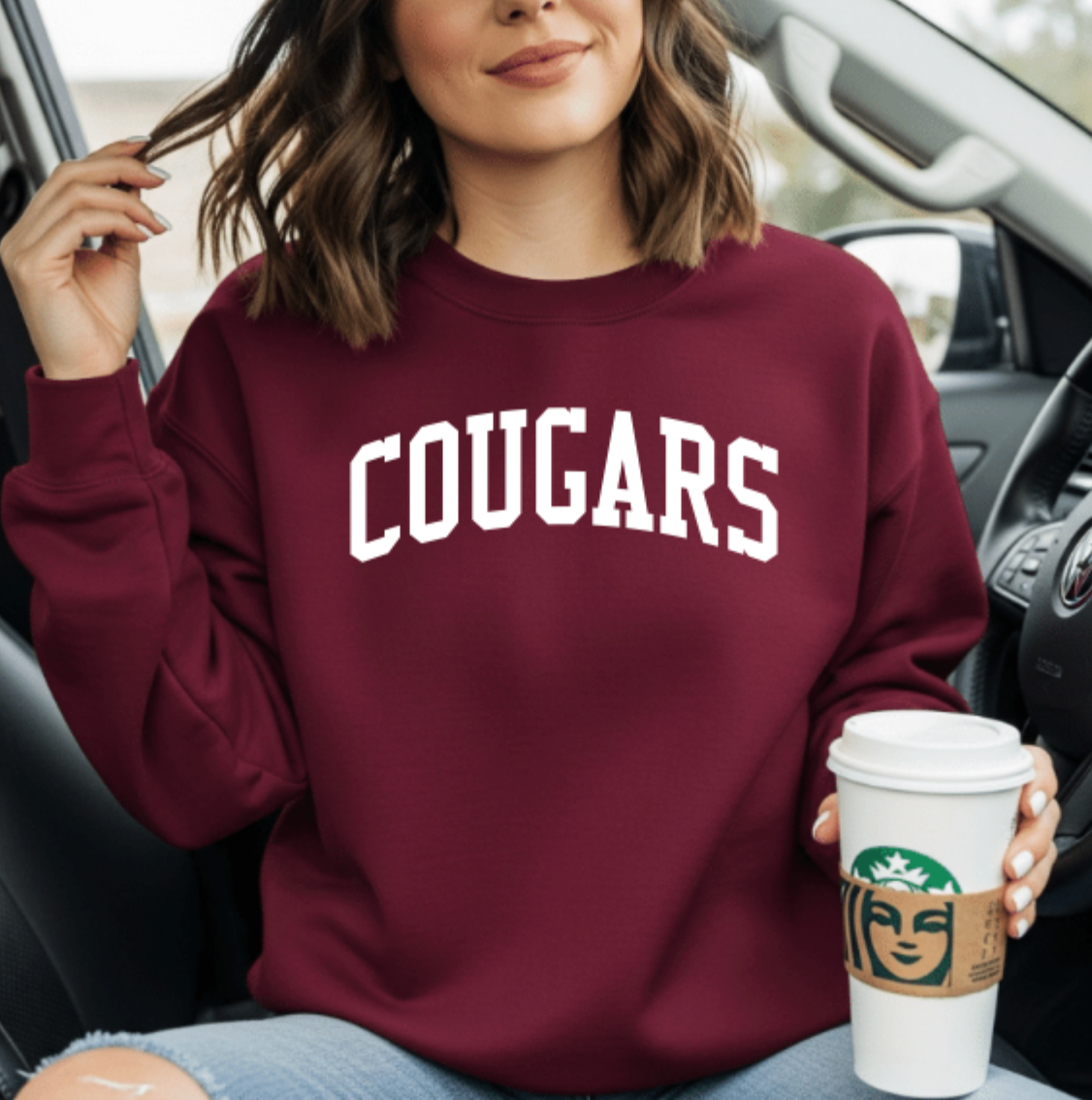 Cougars Crewneck Sweatshirt