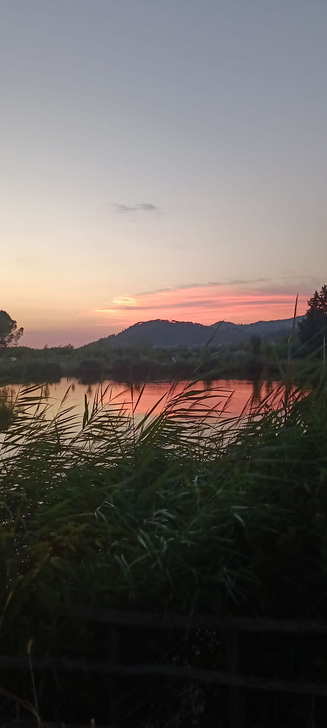 cena al tramonto in versilia