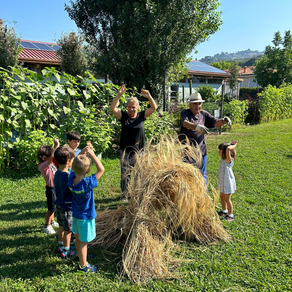 The Territory Teaches Us: sensory activities for children at the Manipura Garden