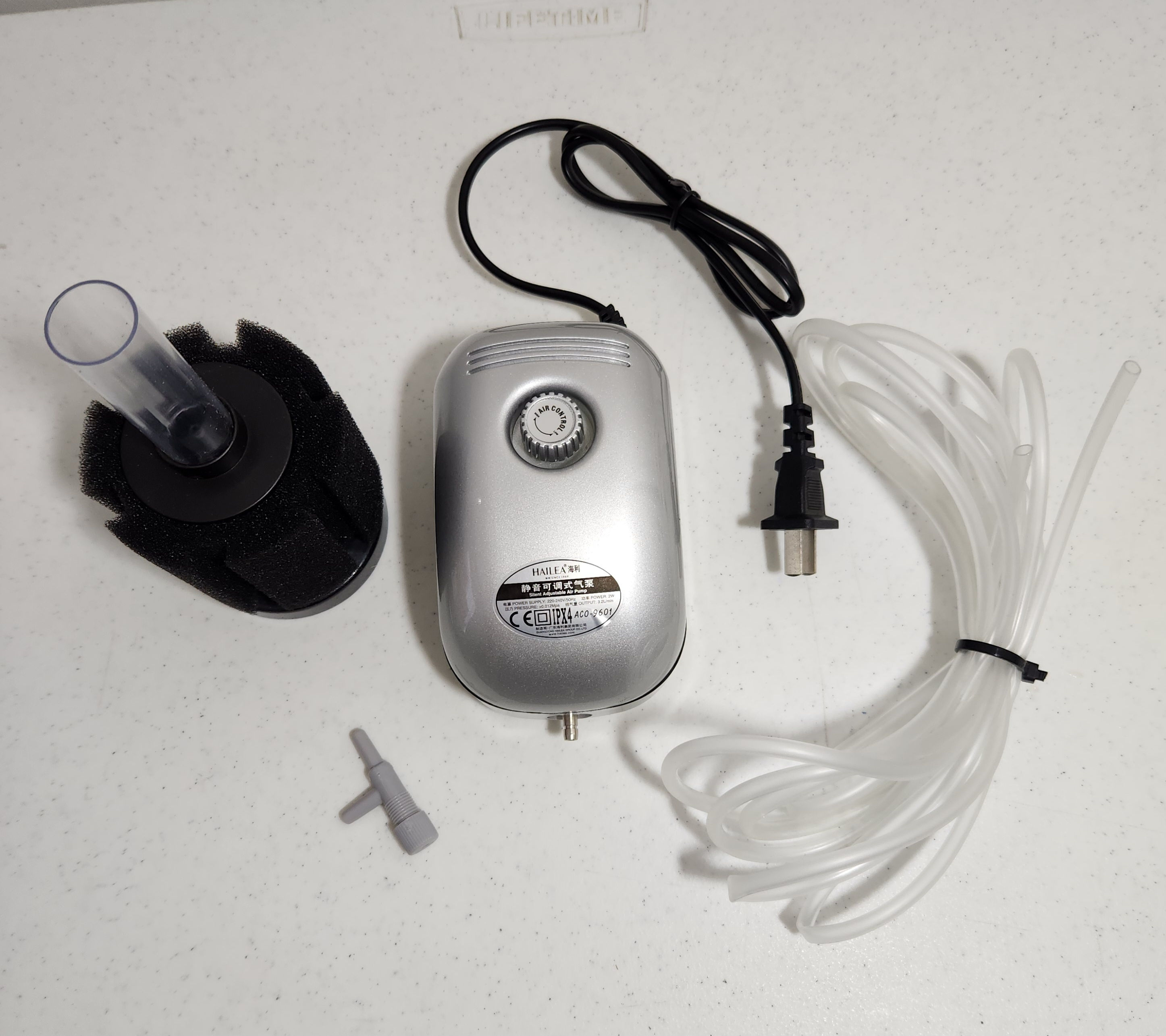 Hailea Model 9601 Complete Sponge Filter Kit