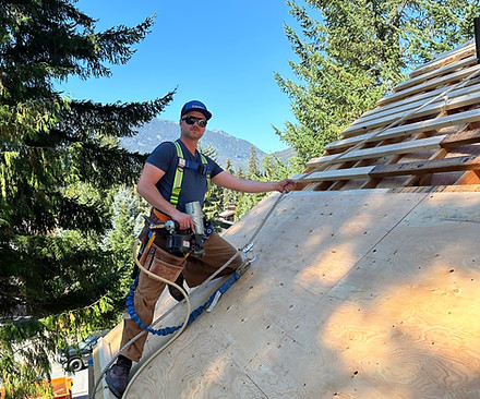 Forming and framing in whistler bc